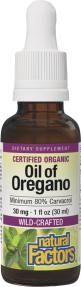 Organic Oil of Oregano product image.