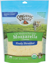 Organic Shredded Cheese product image.