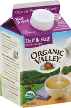 Organic Half & Half (selected varieties) product image.