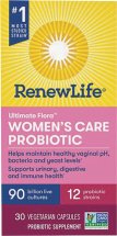 Ultimate Flora Women's Complete Probiotic 90 Billion product image.
