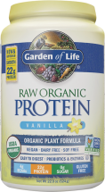 Raw Organic Protein Powder product image.
