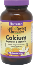 Earth Sweet Chewable Calcium, Magnesium & Vitamin D3 product image.