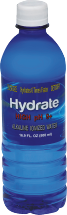Hydrate High Ph Ionized Water 16.9 oz product image.