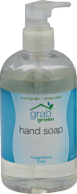 Grabgreen Hand Soap Fragrance Free 12 oz product image.